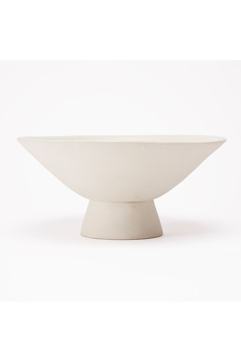 Jackie Bowl, Alternate, color, Raw Blanc