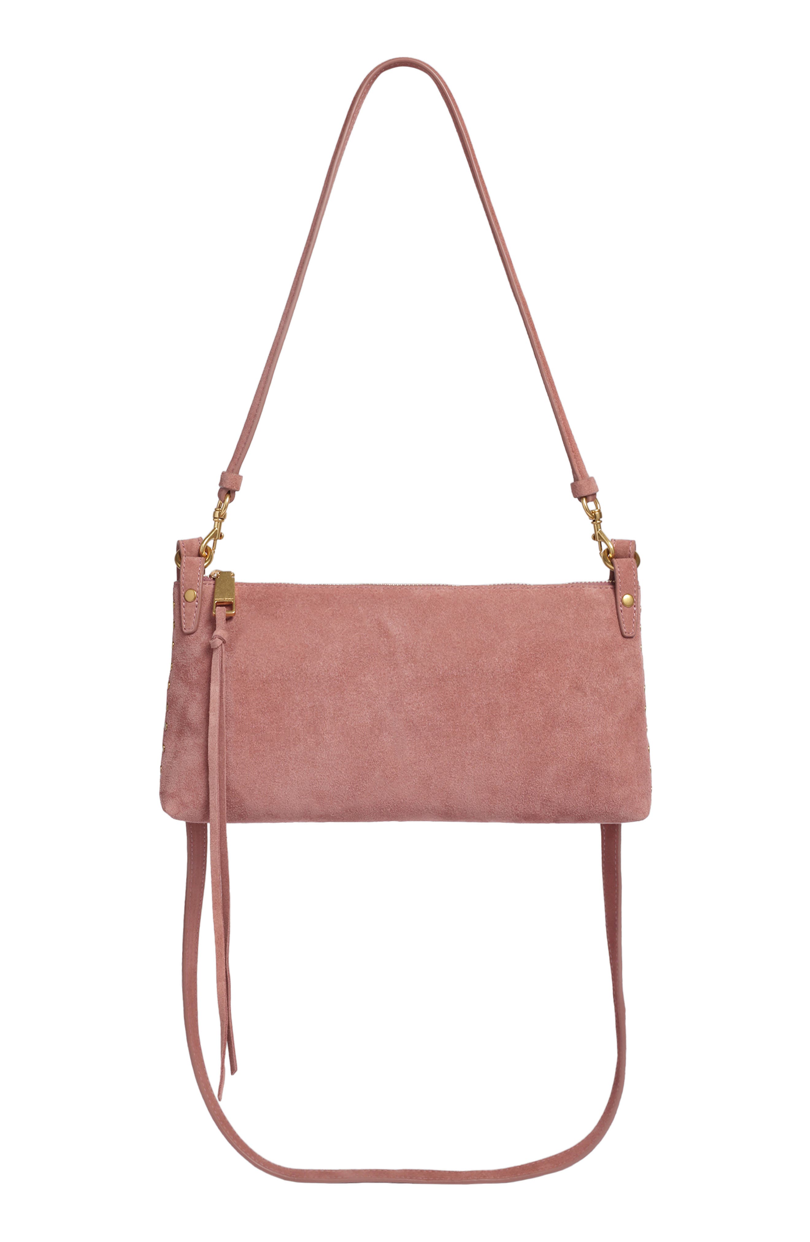 Darren Zip Top Leather Crossbody Bag
