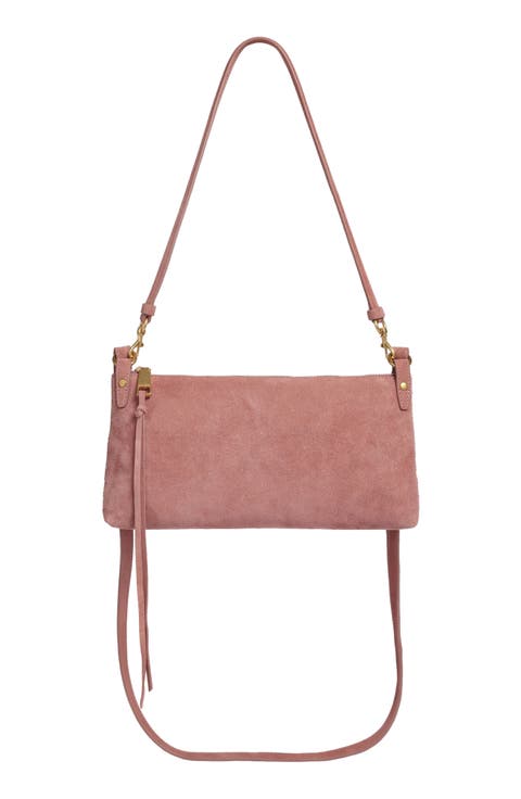 Darren Zip Top Leather Crossbody Bag