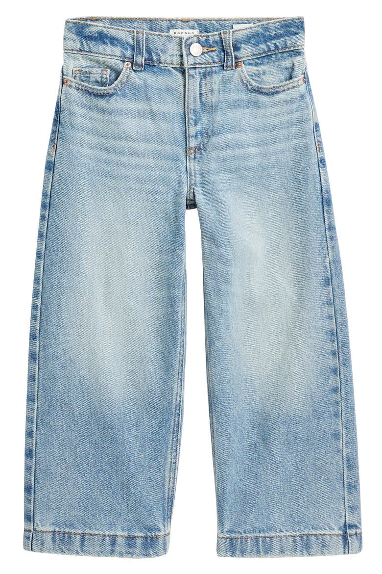 Calvin Kids' Baggy Jeans, Main, color, LIGHT INDIGO