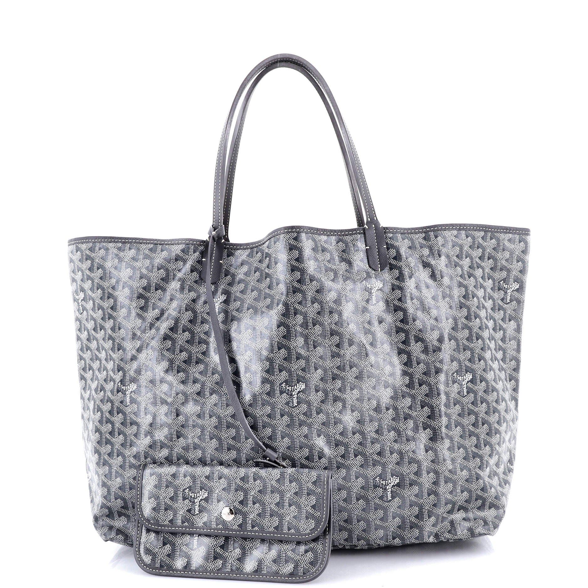 Pre-Owned Goyard Saint Louis Tote Coated Canvas GM, Alternate, color, 
