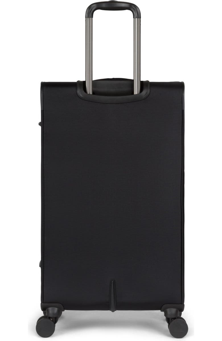 Quiksilver Buxton Suitcases Nylon Softside Expandable Luggage with Spinner Wheels, 3-Piece Set, Alternate, color, Black