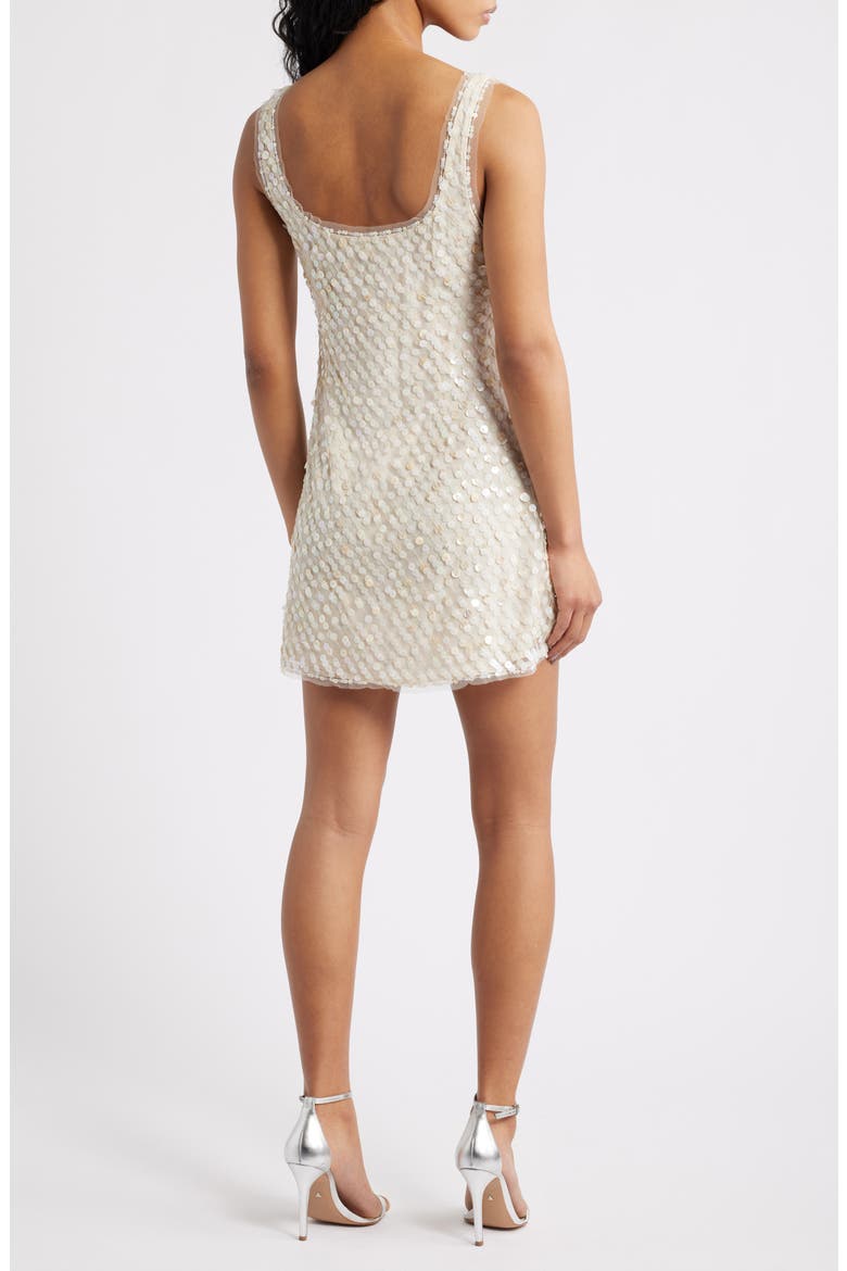 Ciris Sequin Minidress, Alternate, color, SHELL
