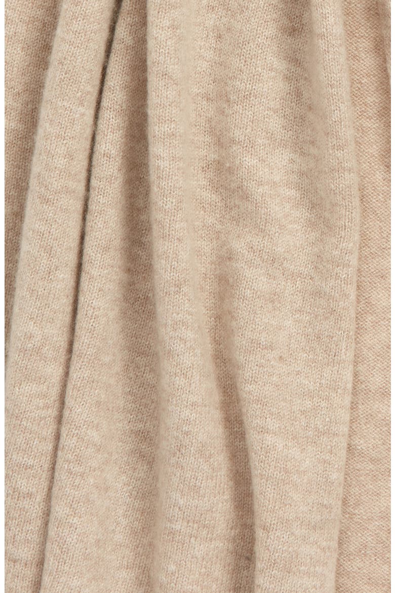 Soft Cashmere Blend Shawl, Alternate, color, OATMEAL