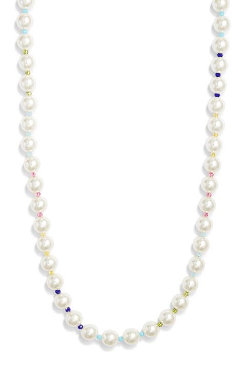 Faux Pearl Necklace