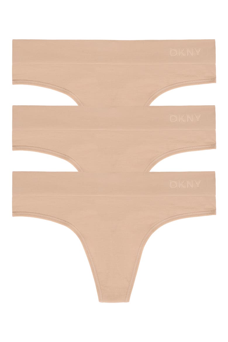 LiteWear Seamless 3-Pack Thongs, Alternate, color, GLOW