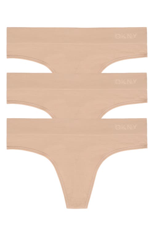 Dkny Litewear Seamless Thong In Glow