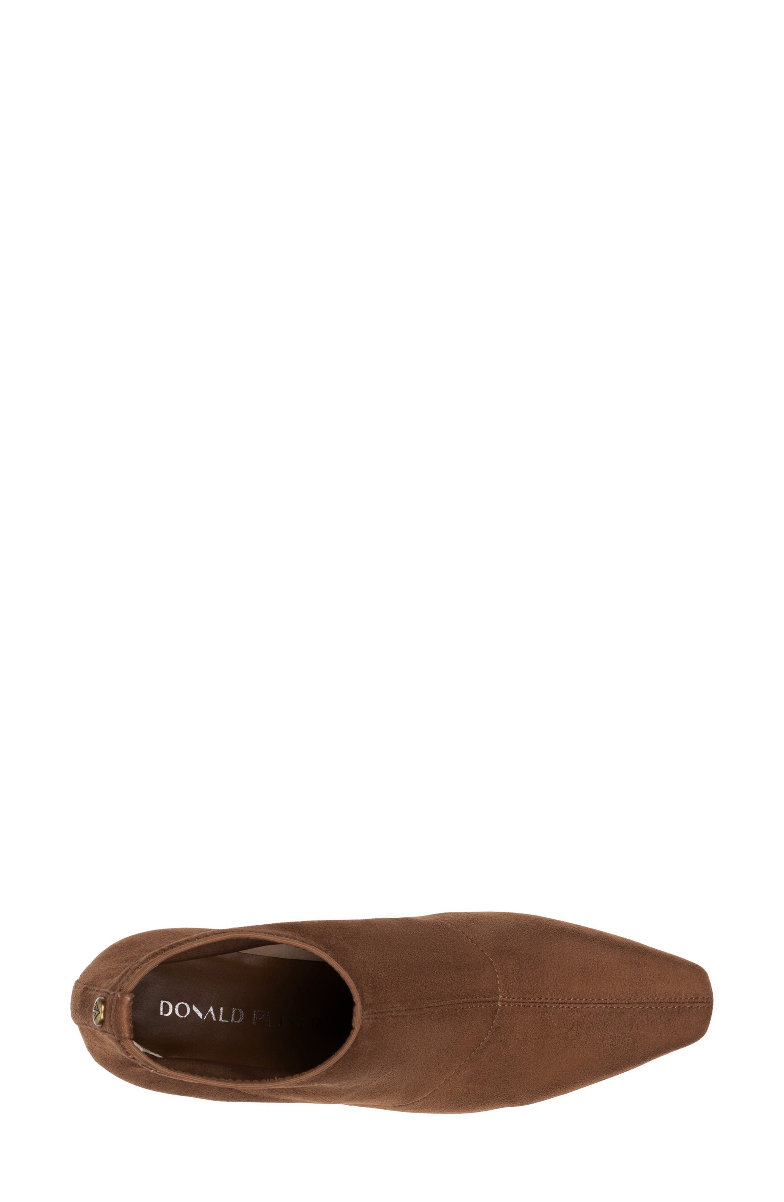 Birdee Croc Embossed Trim Bootie, Alternate, color, SADDLE