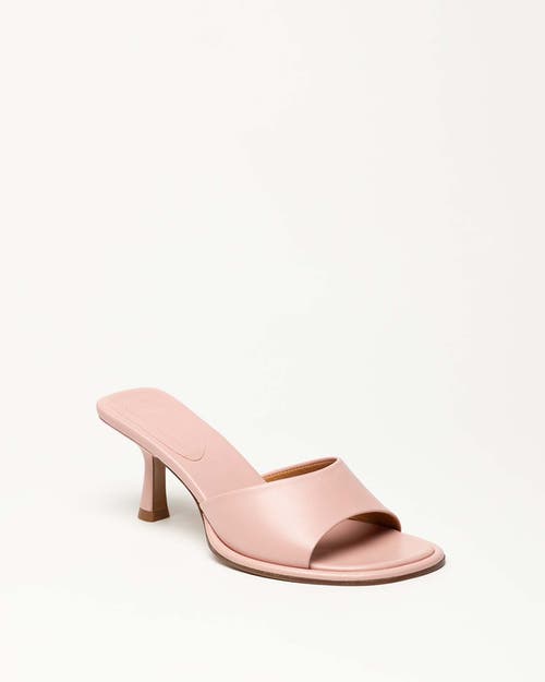Want Les Essentiels De La Vie Want Les Essentiels Holton Smooth Leather Heel Sandal In Blush