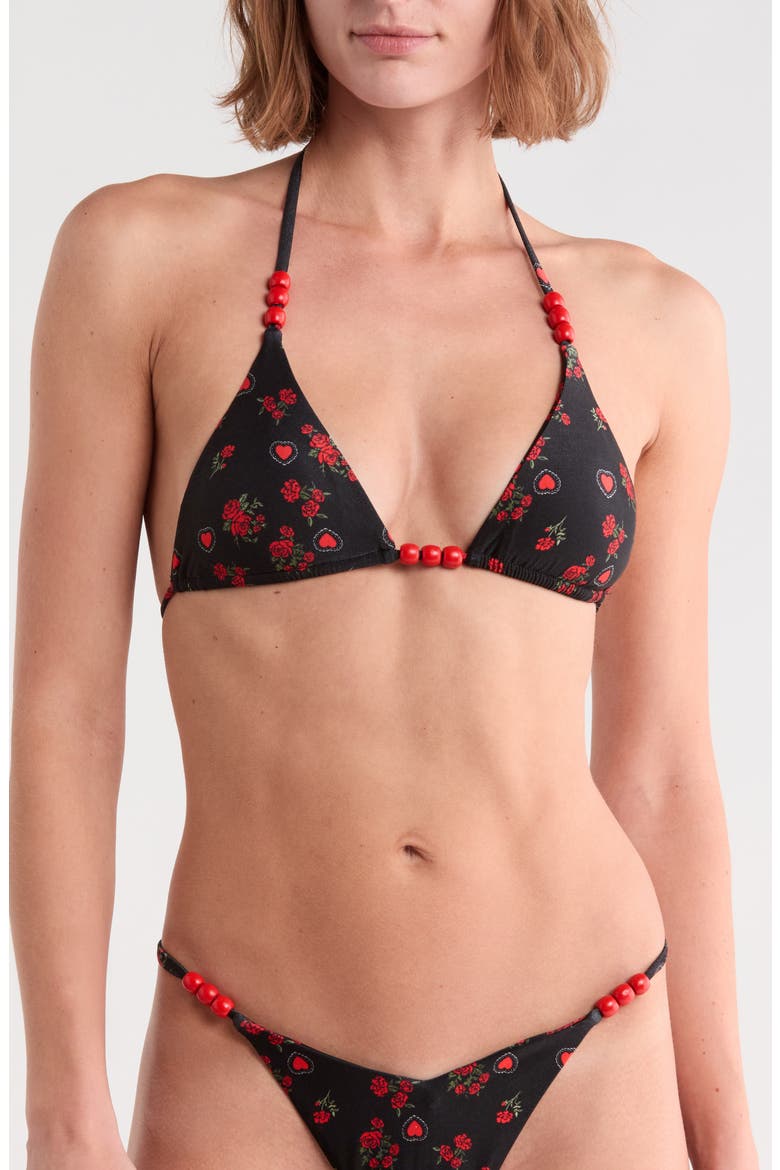 Bali Triangle Bikini Top, Main, color, HEARTBREAKER
