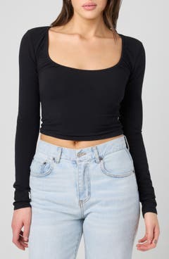 Long Sleeve Crop Tops For Women Nordstrom Rack Long Sleeve Crop Tops For Women Nordstrom Rack