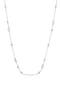 selected Pure Platinum / Clear Stone