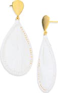Panacea Rattan Teardrop Earrings