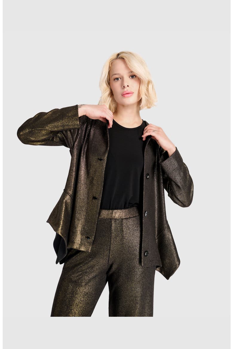 Hot Stuff Flounce Jacket, Alternate, color, Gold