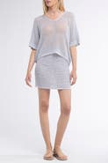 Sunday St. Tropez Livia Crochet Cover-Up Mini Skirt