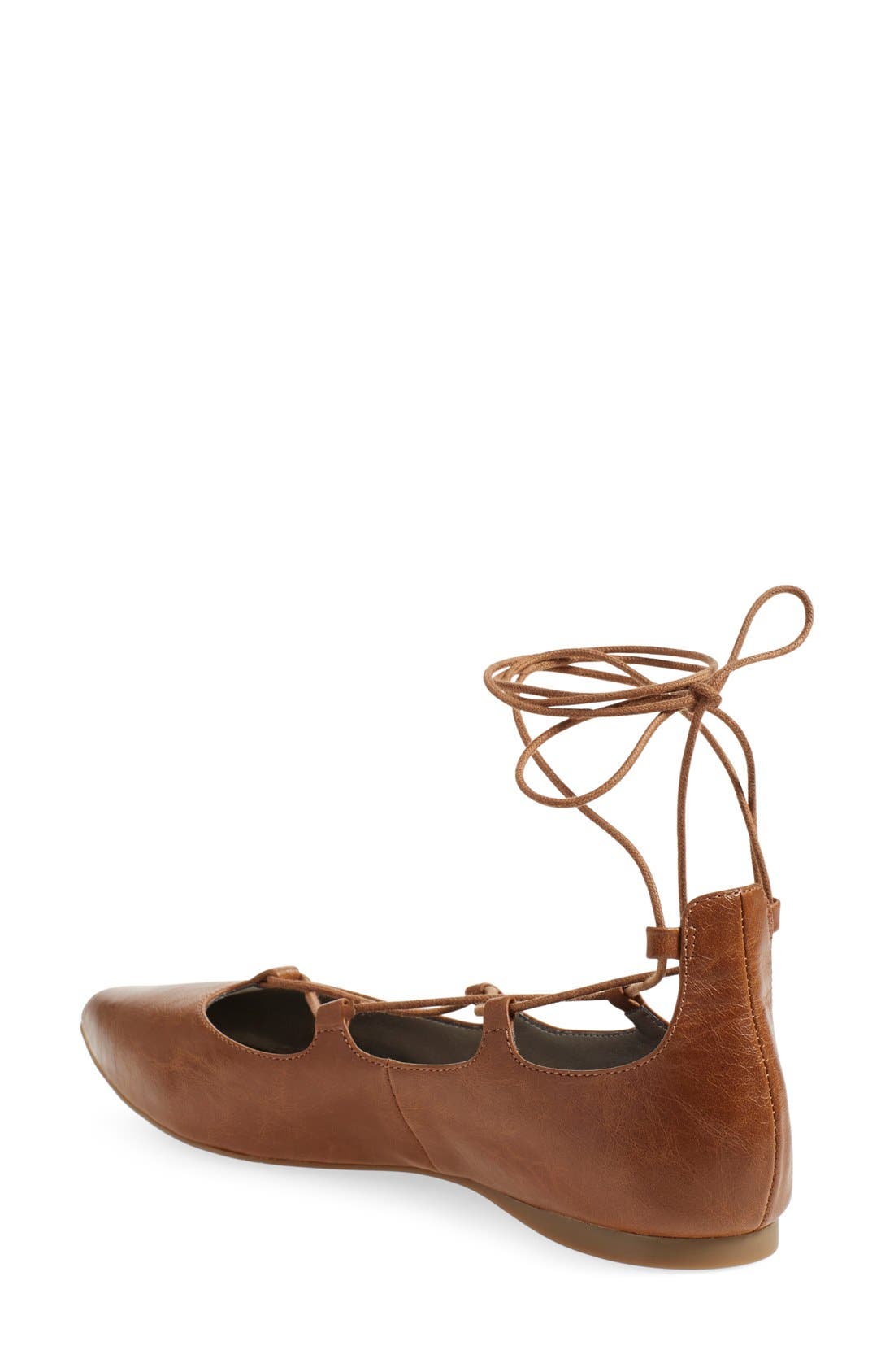 BP. 'Katrina' Pointy Toe Ghillie Flat, Alternate, color, 