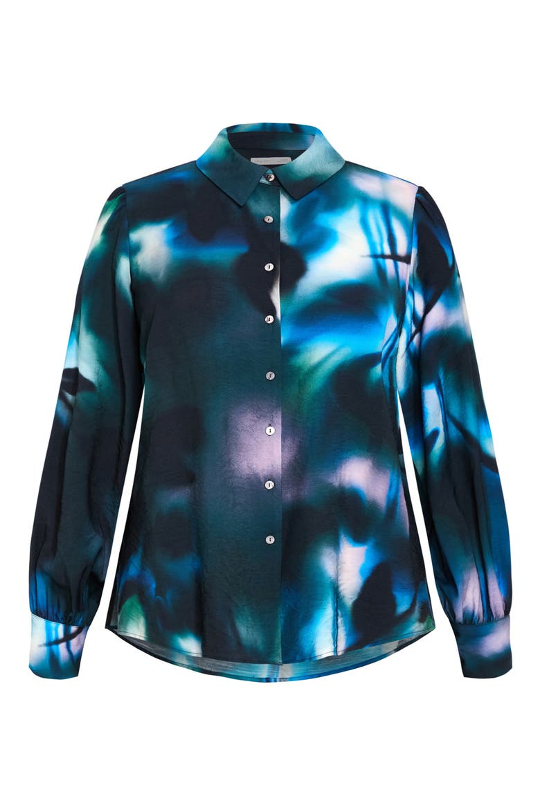Hayely Long Sleeve Woven Shirt, Alternate, color, HAZE BLOOM