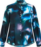 City Chic Hayely Long Sleeve Woven Shirt