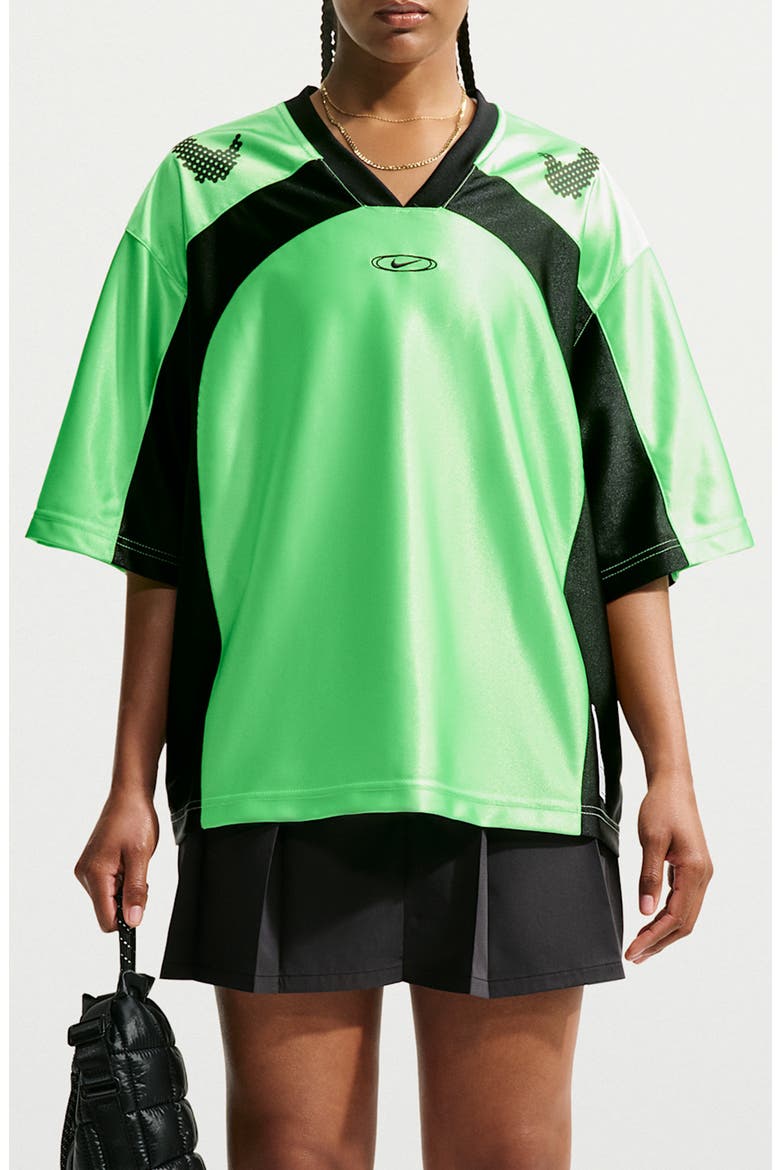 Graphic Jersey, Main, color, ILLUSION GREEN/ BLACK