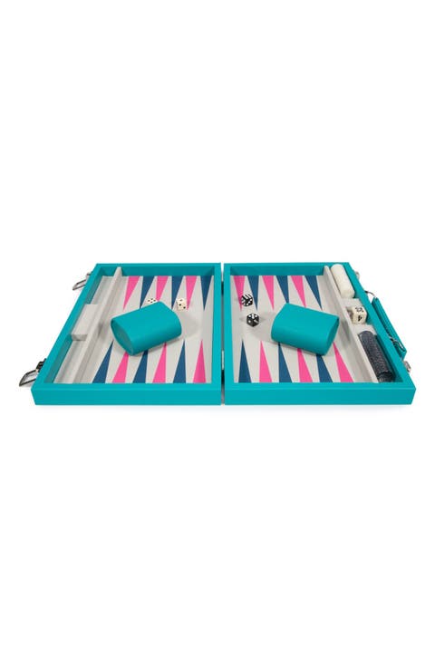 Mini Travel Backgammon Set