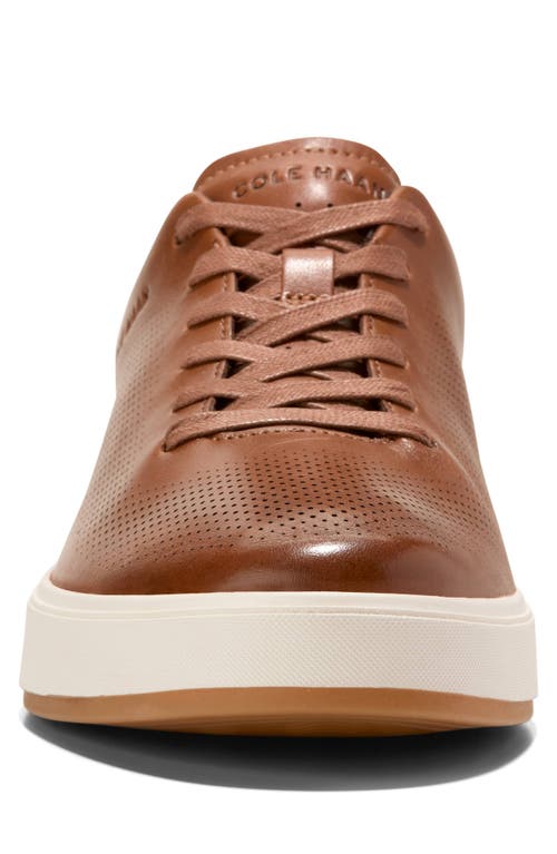 Cole Haan Men's Grandpr Angleace Sneaker In British Tan/dark Chocolate