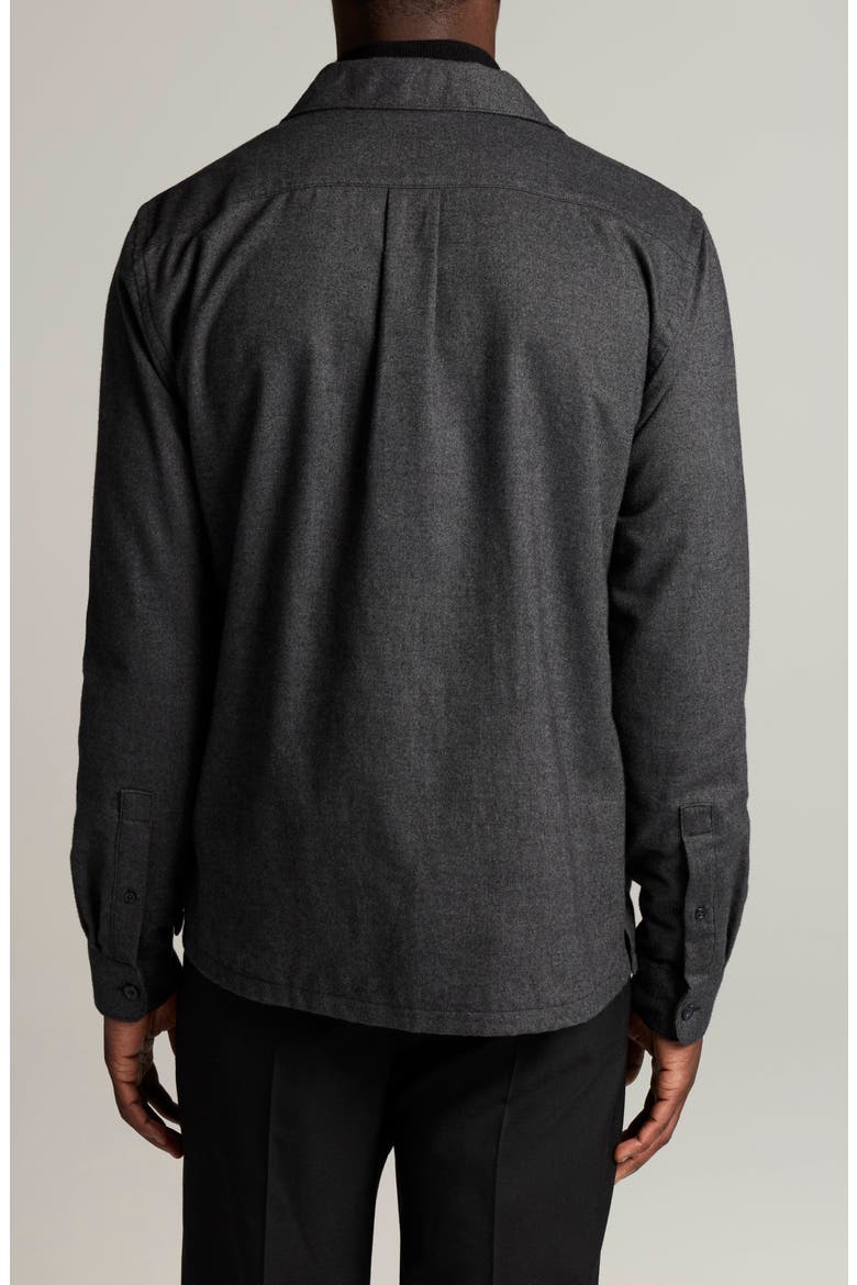Flannel Garage Long Sleeve Shirt, Alternate, color, H BLACK