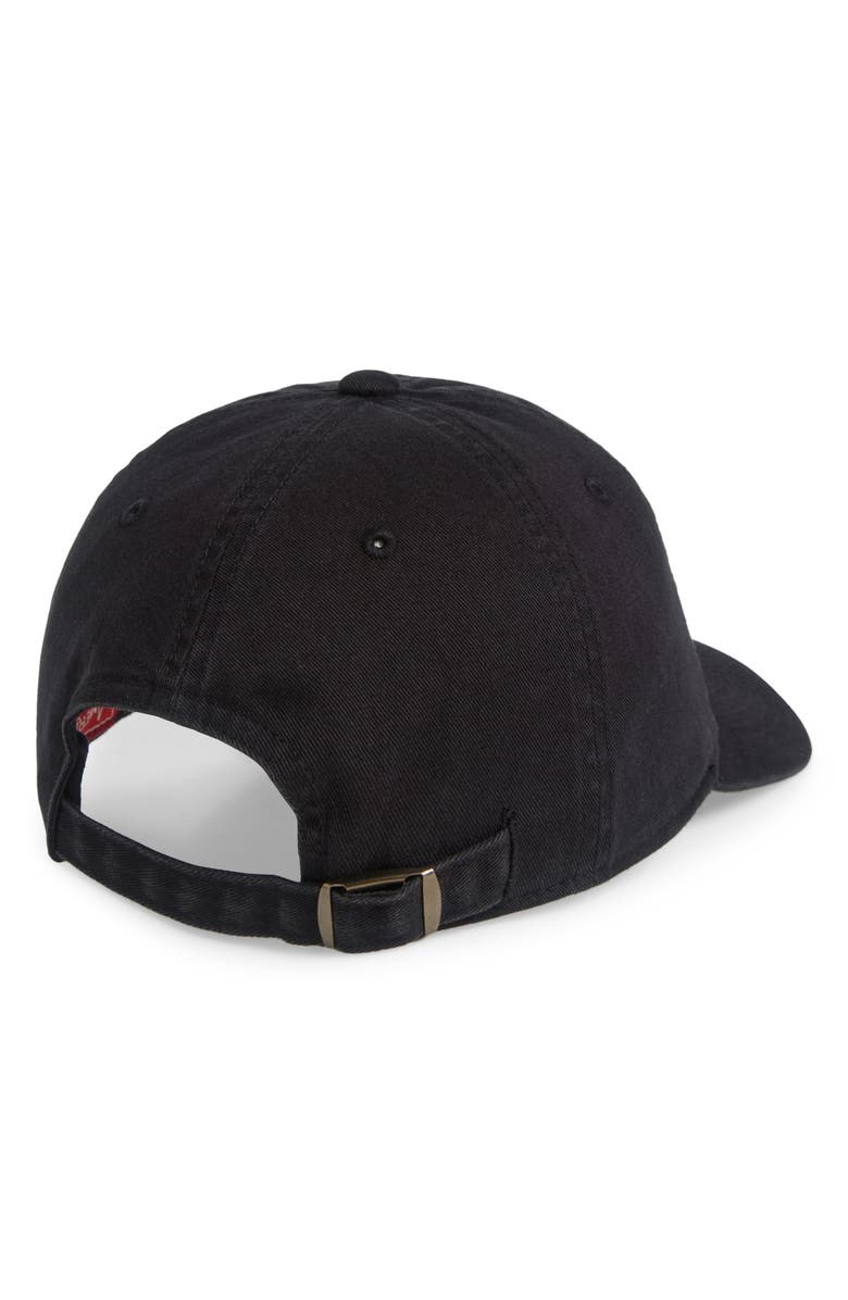 American Needle New York Cotton Baseball Cap, Alternate, color, Black