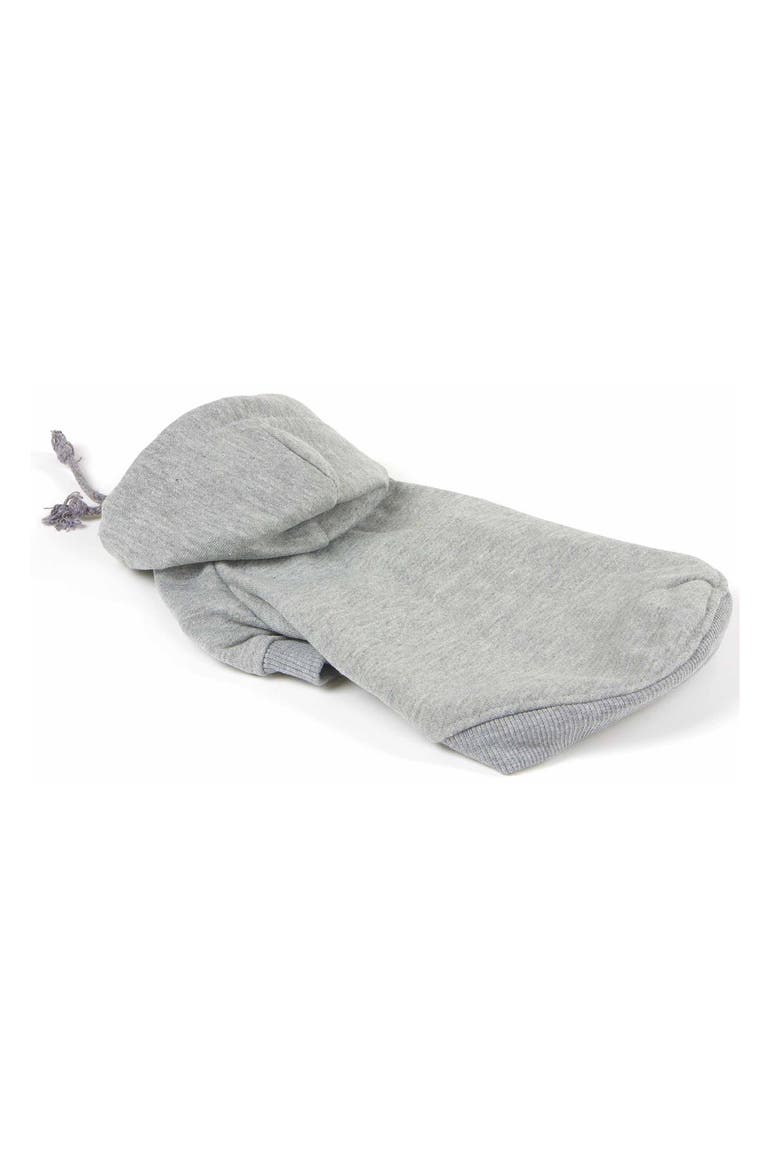 Fashion Plush Cotton Hoodie - X-Small, Alternate, color, GREY
