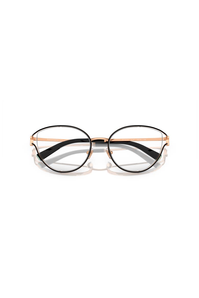 54mm Oval optical glasses, Alternate, color, Black