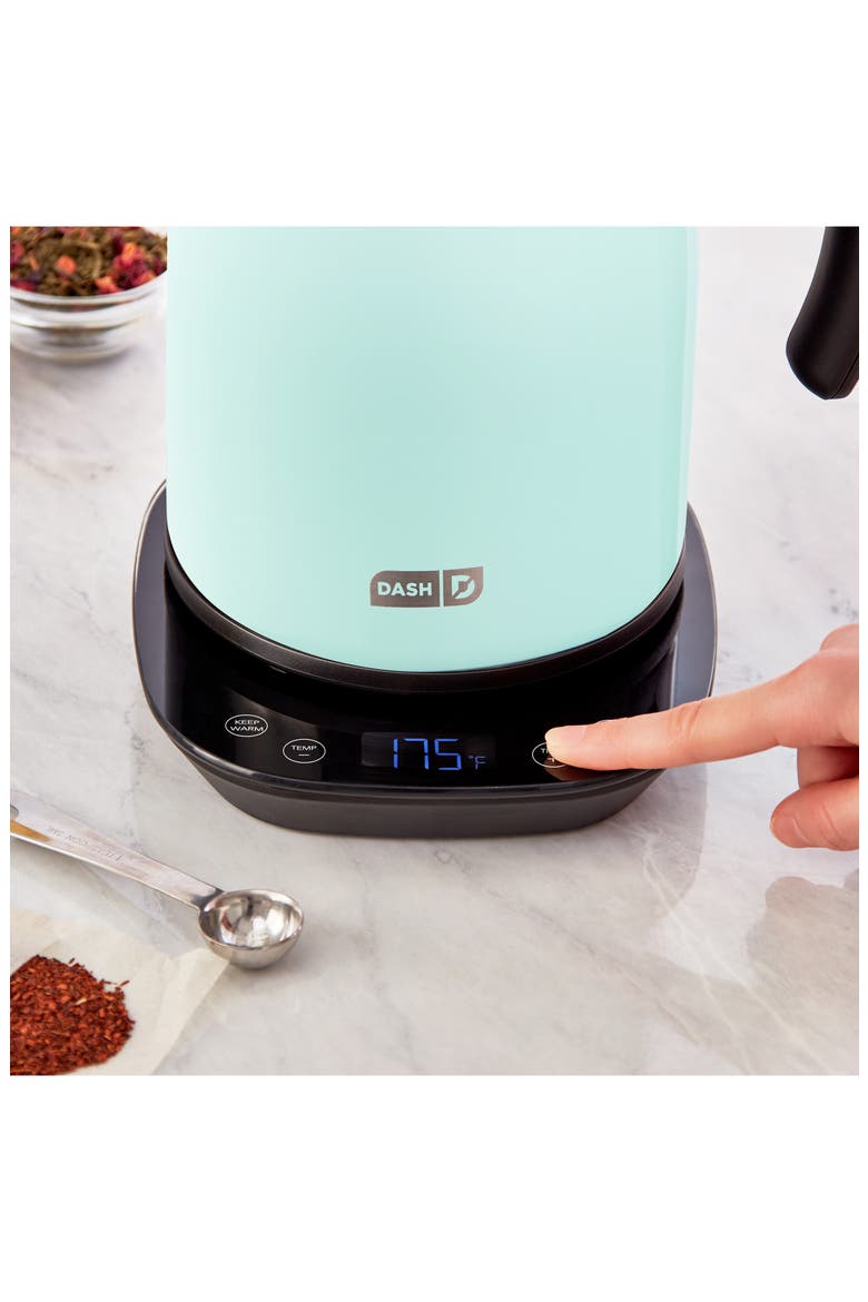 Insulated Electric Kettle, Alternate, color, MATTE AQUA