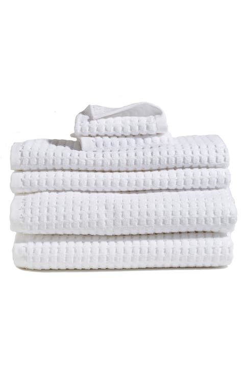 Quick Dry 6-Piece Bath Towel, Hand Towel & Washcloth Set
