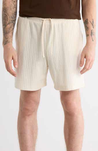 DENIM AND FLOWER Vertical Stripe Shorts