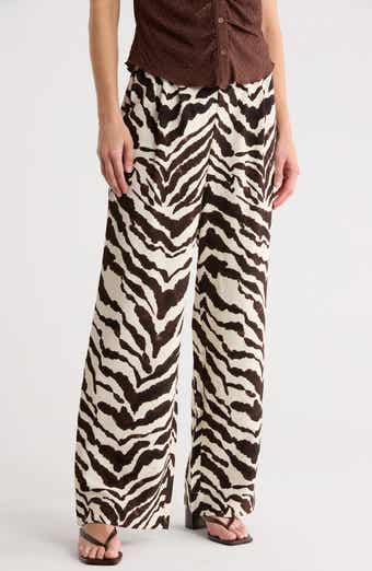 Sanctuary Easygoing Printed Drawstring Pants