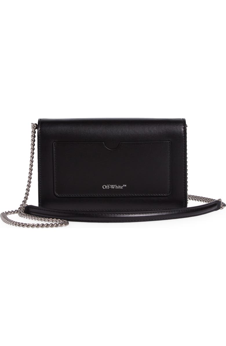 Off-White Jitney 0.5 Leather Shoulder Bag, Alternate, color,