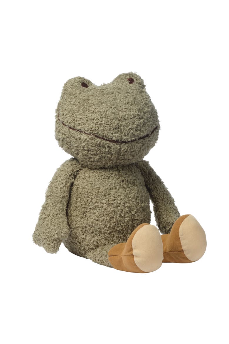 Froggy Plush Soft Green Boucle Frog Stuffed Animal Toy, Alternate, color, Green