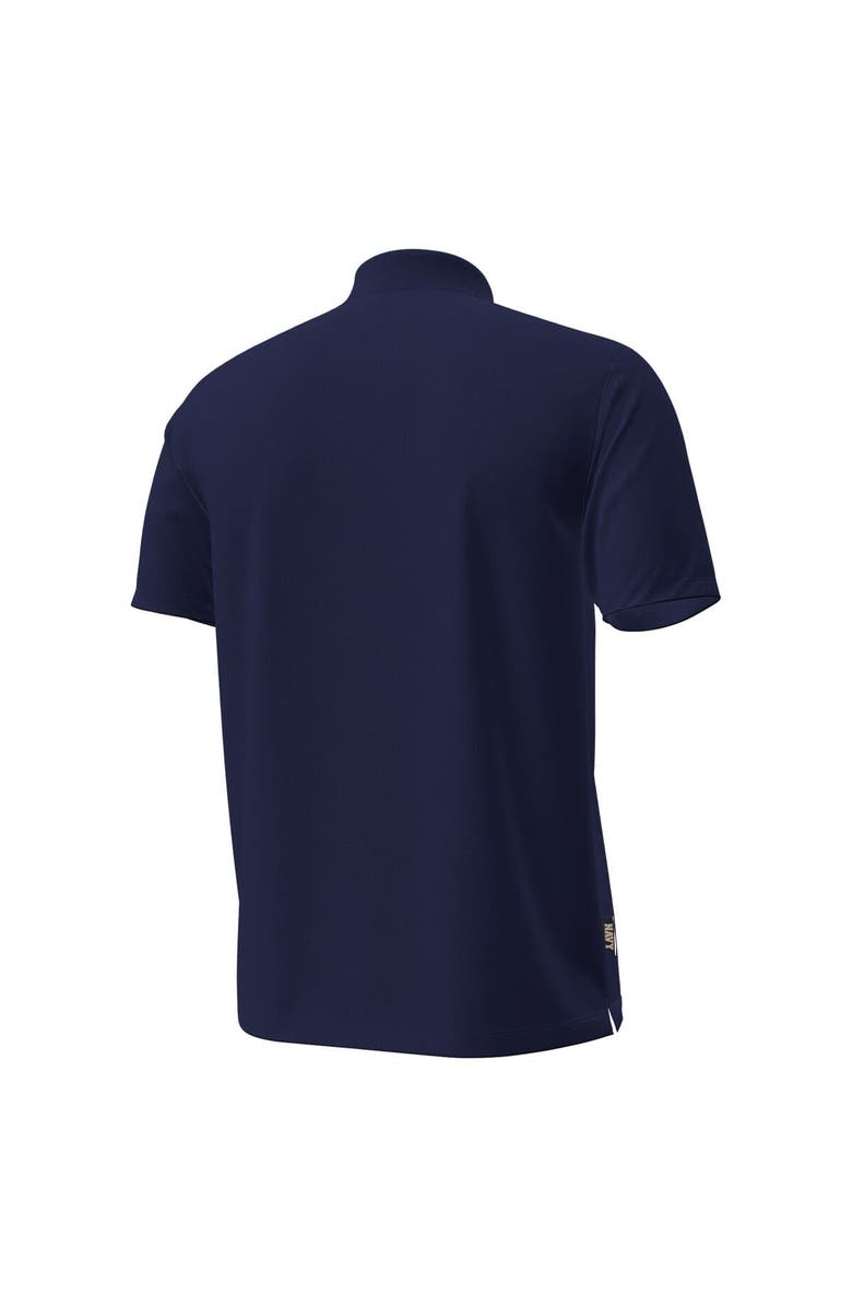 Under Armour Men's Under Armour Navy Navy Midshipmen Performance Drive Chest Stripe Polo, Alternate, color, Navy
