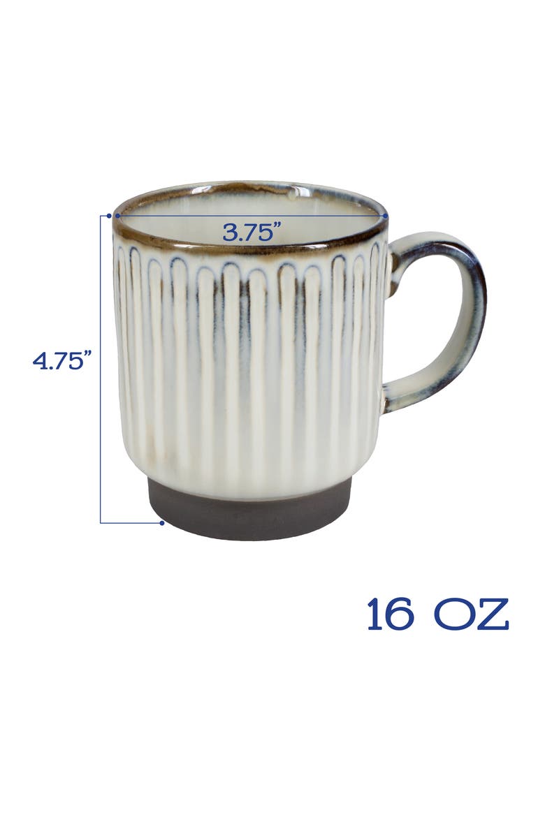 Set of 4 Colonnade Mug, Alternate, color, CREAM