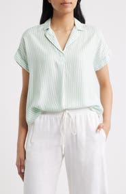 beachlunchlounge Deni Stripe Shirt