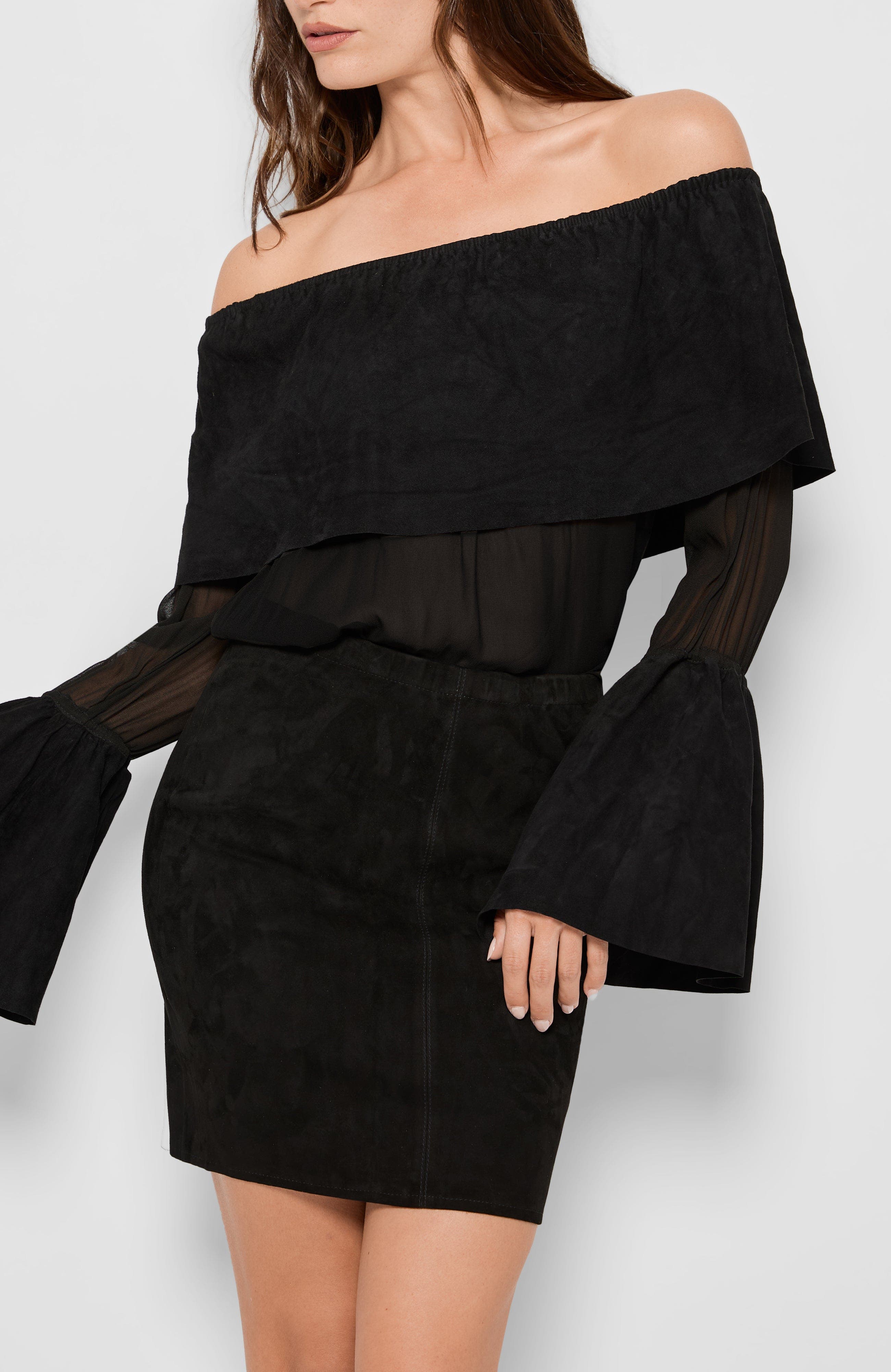 Ines Suede Top - image 2