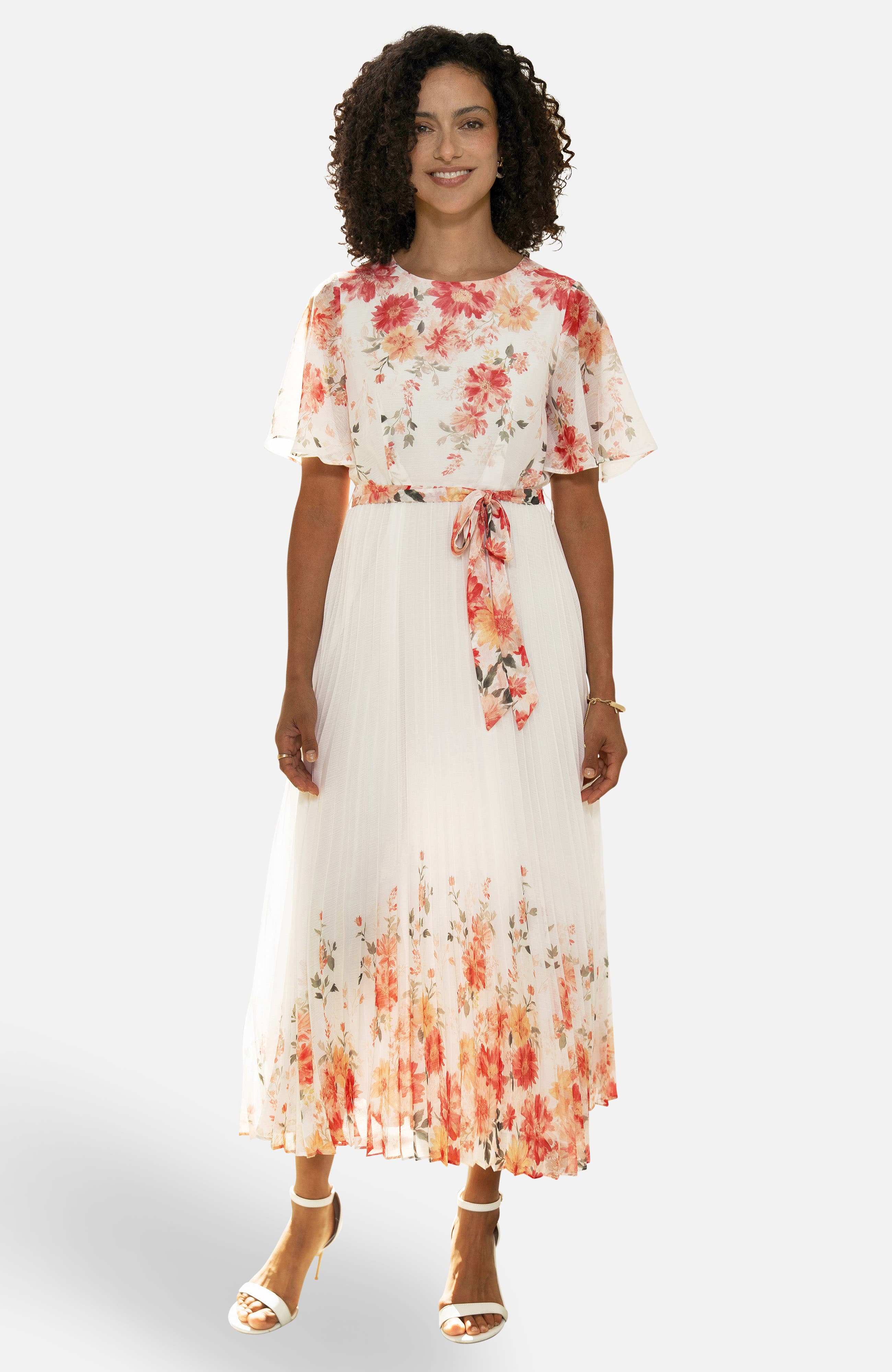 selected White, Coral