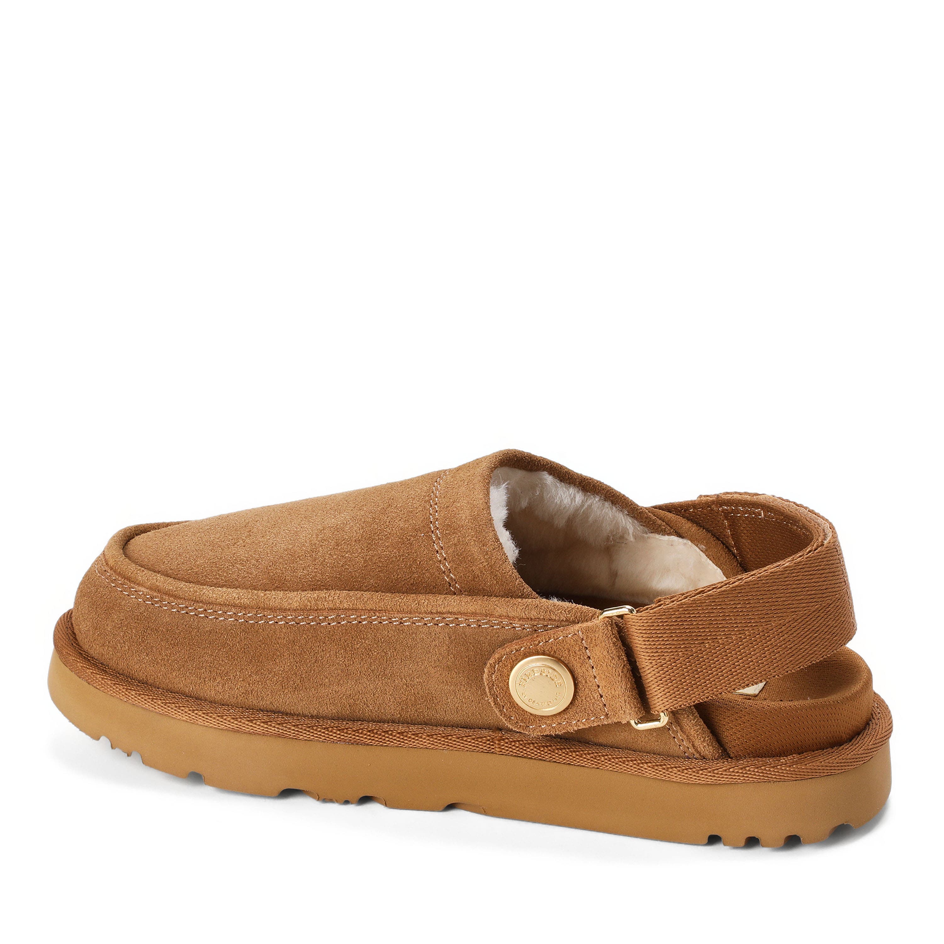 Fireside Coin Convertible Mule Slippers, Alternate, color, Chestnut