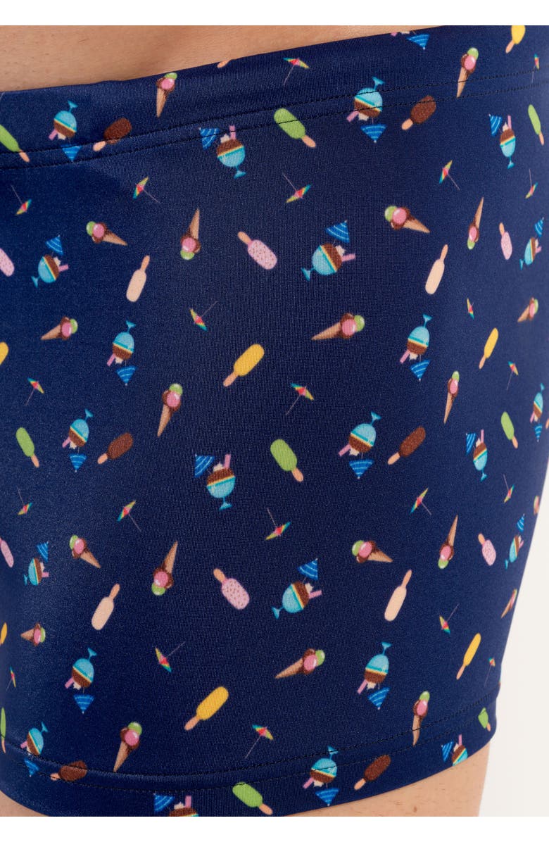 HOM Summer Swim Shorts, Alternate, color, Navy Print