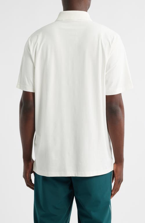 Puma Golf X Reigning Champ Mattr Jacquard Polo In White