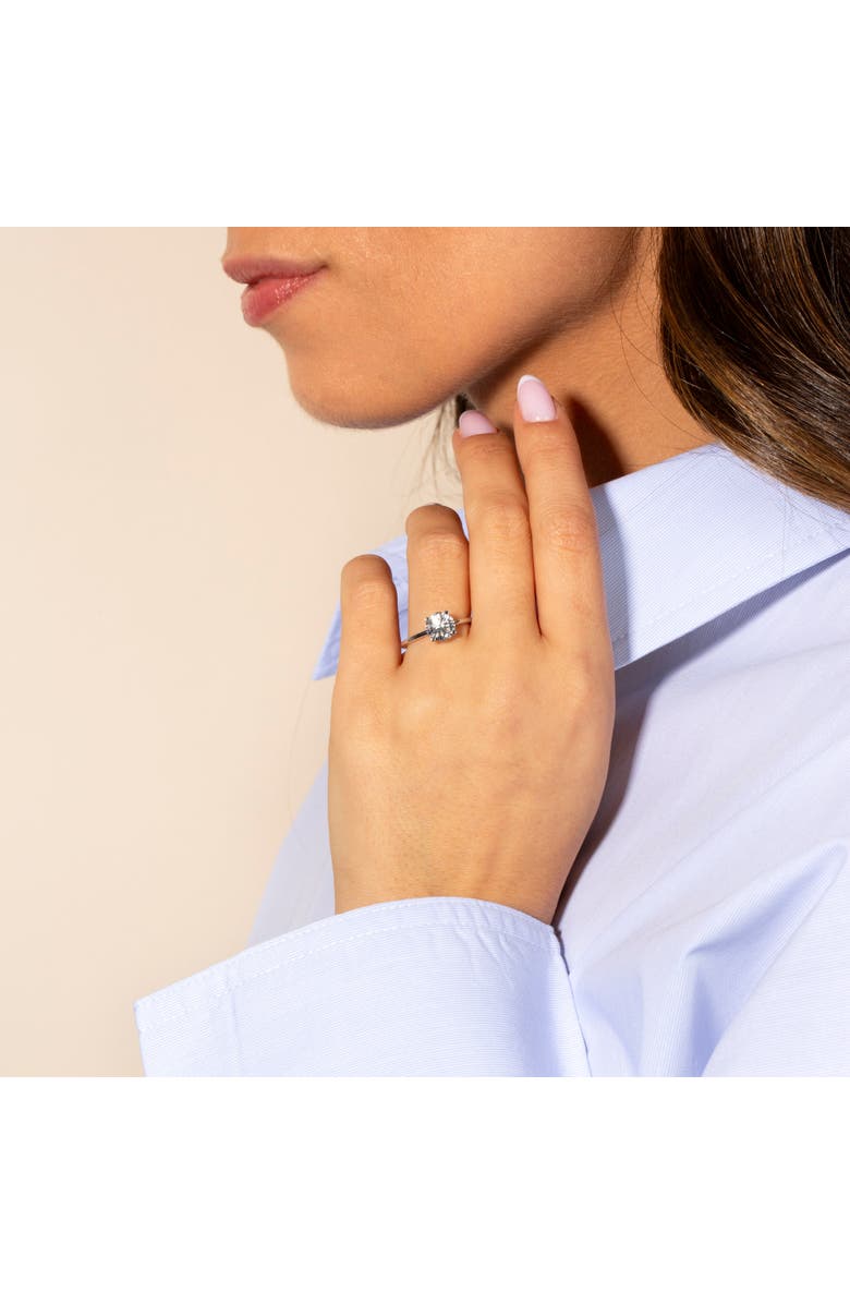 BY ADINA EDEN Lab Grown Diamond Round Solitaire Engagement Ring 14K, Alternate, color, 