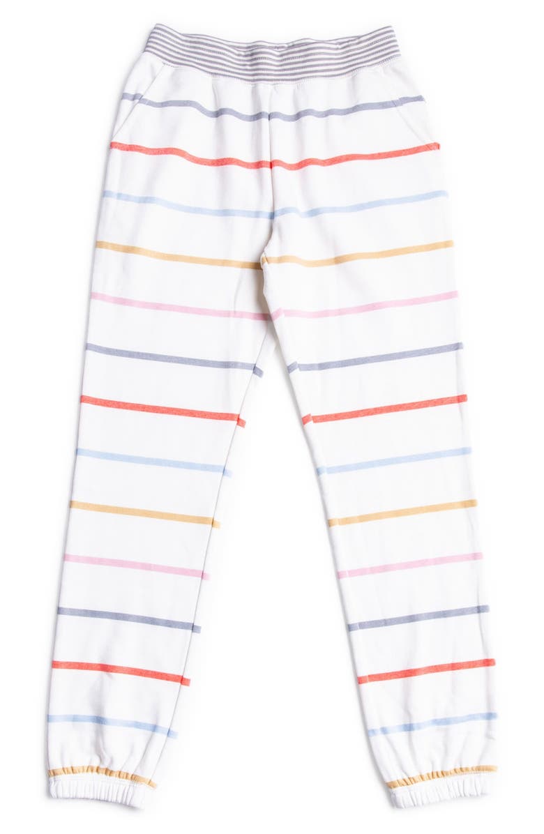 PJ Salvage Kids' Stripe Two-Piece Pajamas, Alternate, color,