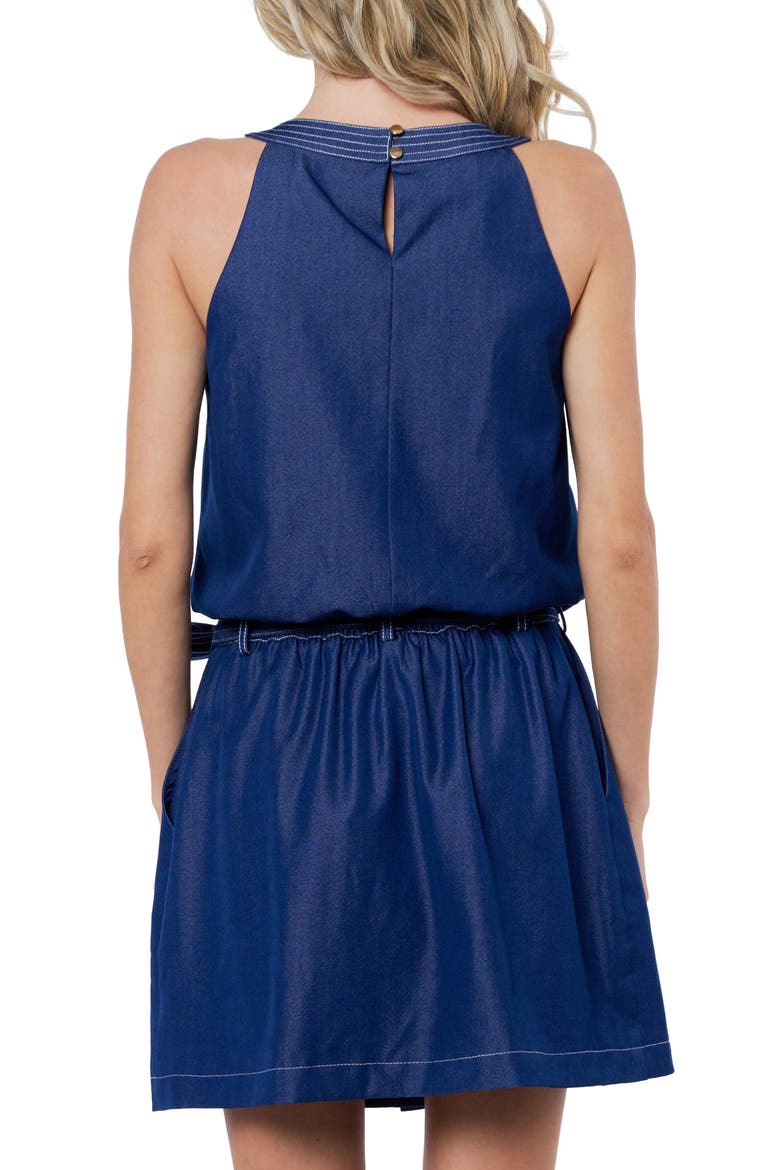 Zenia Sleeveless Top, Alternate, color, MEDIUM BLUE