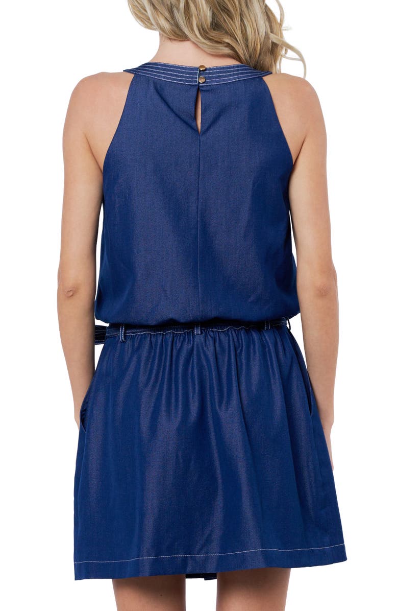 CIEBON Zenia Sleeveless Top, Alternate, color, Medium Blue
