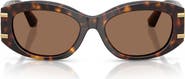 Dolce&Gabbana 55mm Oval Sunglasses