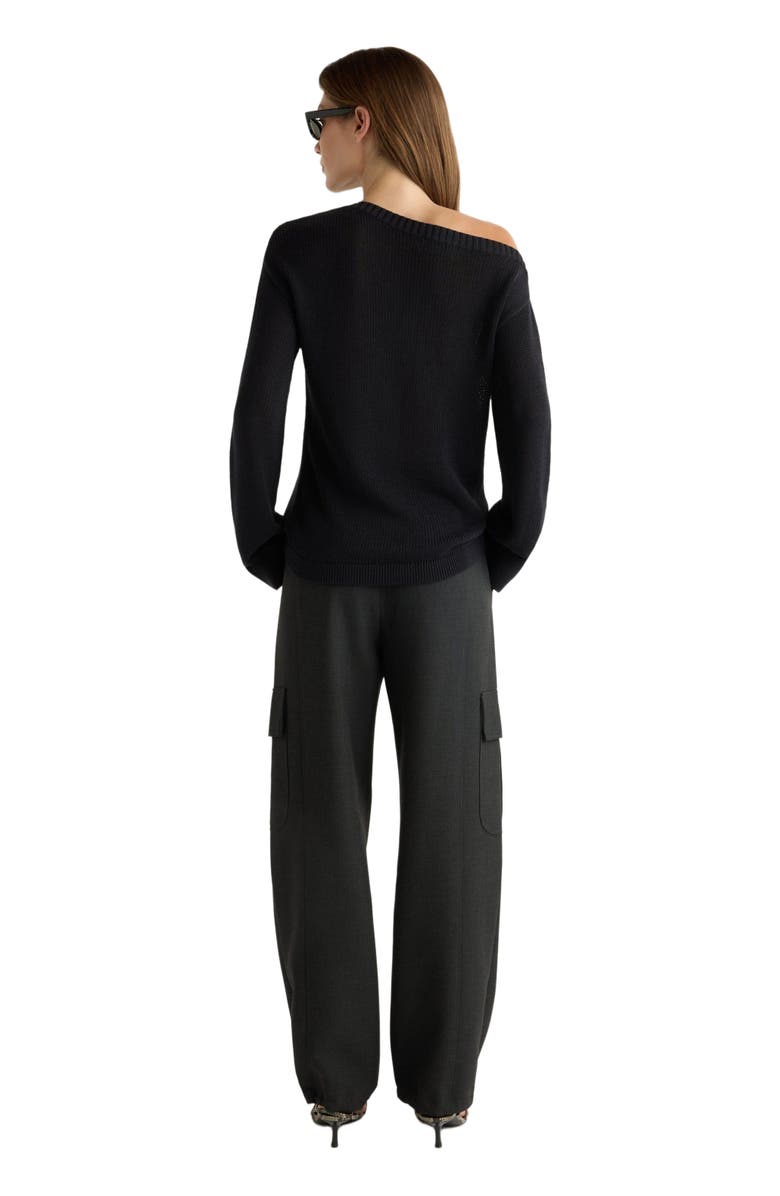 Modern Citizen Lynda Tailored Utility Pant, Alternate, color, Charcoal