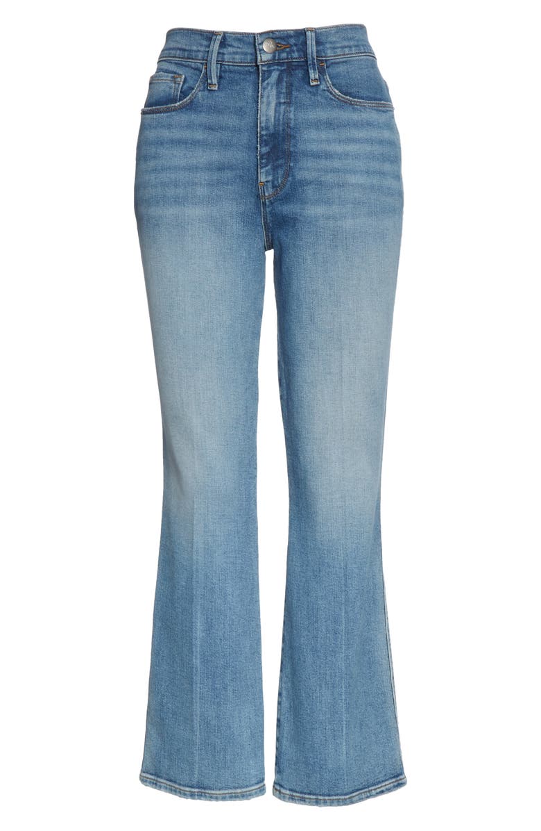 FRAME Le Sylvie High Waist Kick Boot Crop Jeans, Alternate, color, 